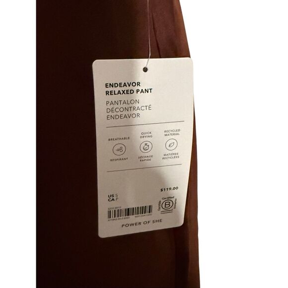 NWT ATHLETA SET Allure 1/4 Zip Sweatshirt And Endeavor Relaxed Pant Size Small - Picture 9 of 9